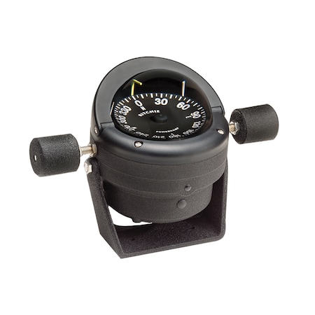 Ritchie HB-845 Helmsman Steel Boat Compass - Bracket Mount - Black HB-845